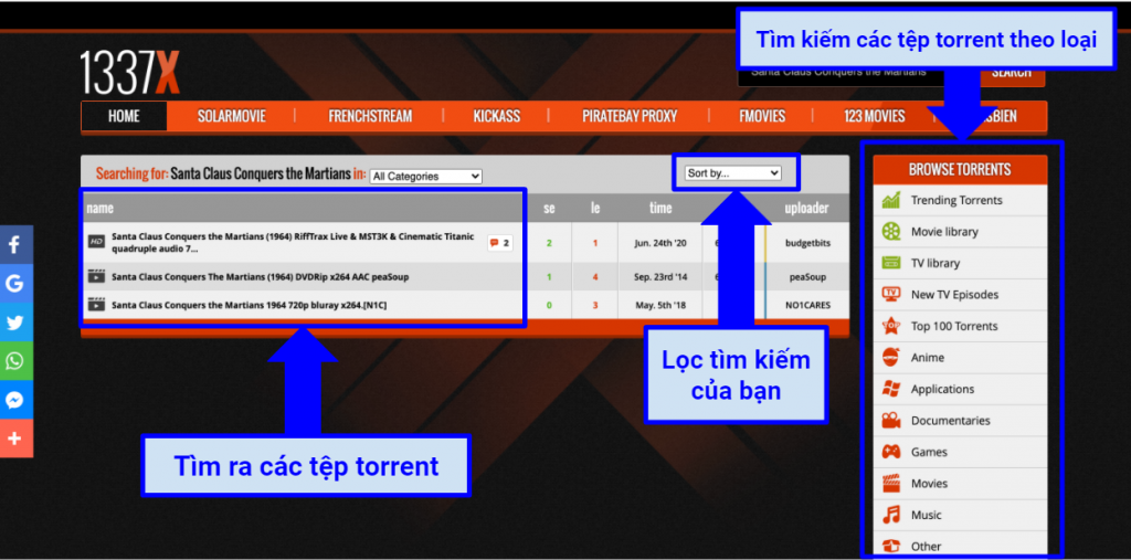 12 trang torrent tốt nhất (2023) | An toàn và hiệu quả